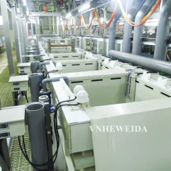 Fully automatic car wiper chlorination production line