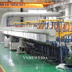 Fully automatic barrel galvanizing production line