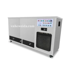 Máy tẩy rửa kết hợp giàn ống đồng làm lạnh